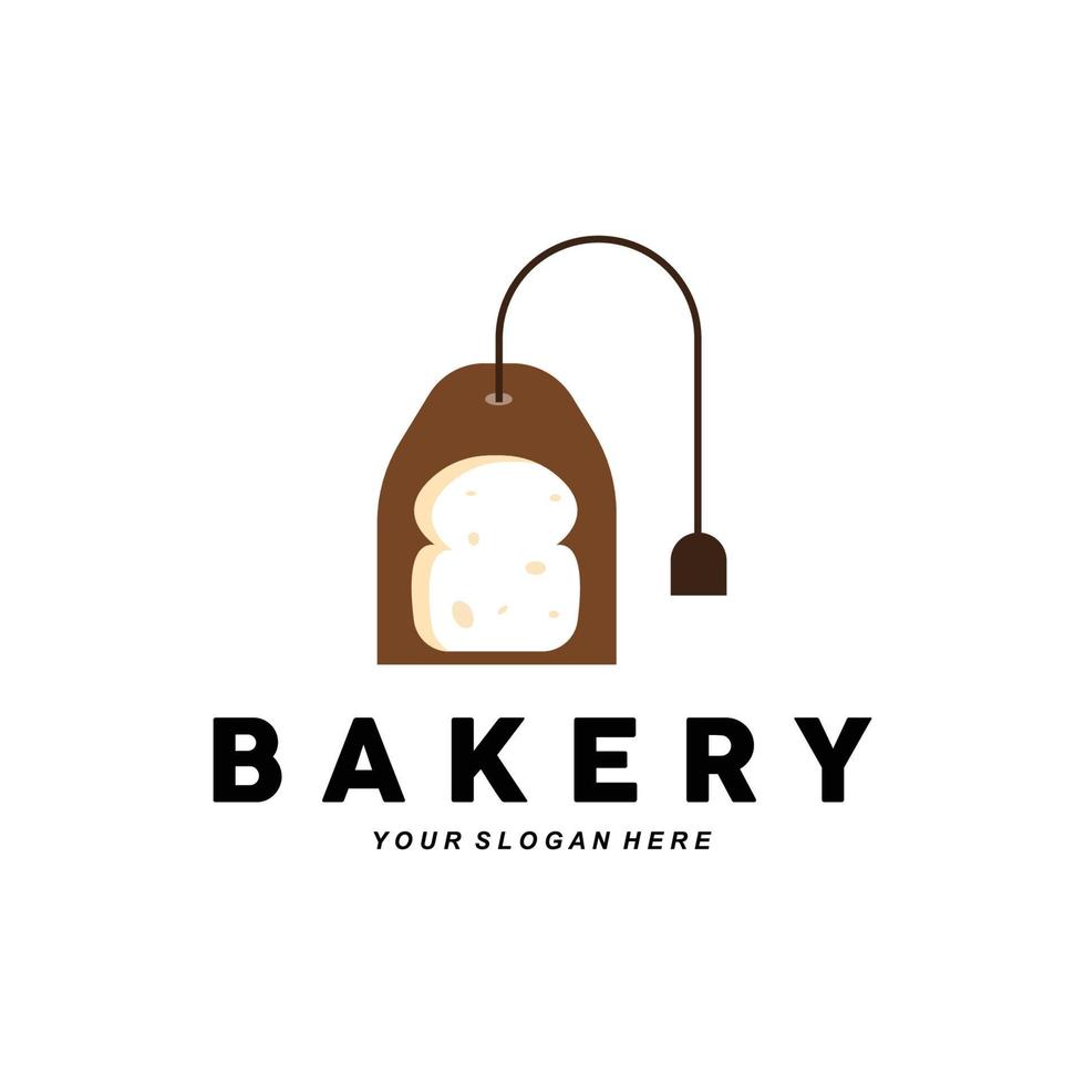 bread logo, wheat food design illustration, bakery vector, cup cake vector