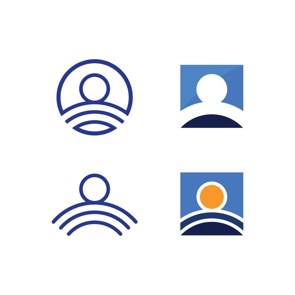 people Community,care group network and social icon design template vector