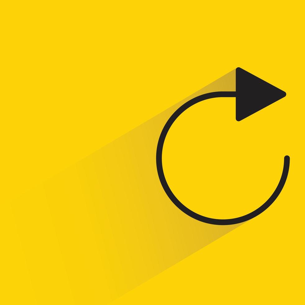 reload arrow icon vector illustration