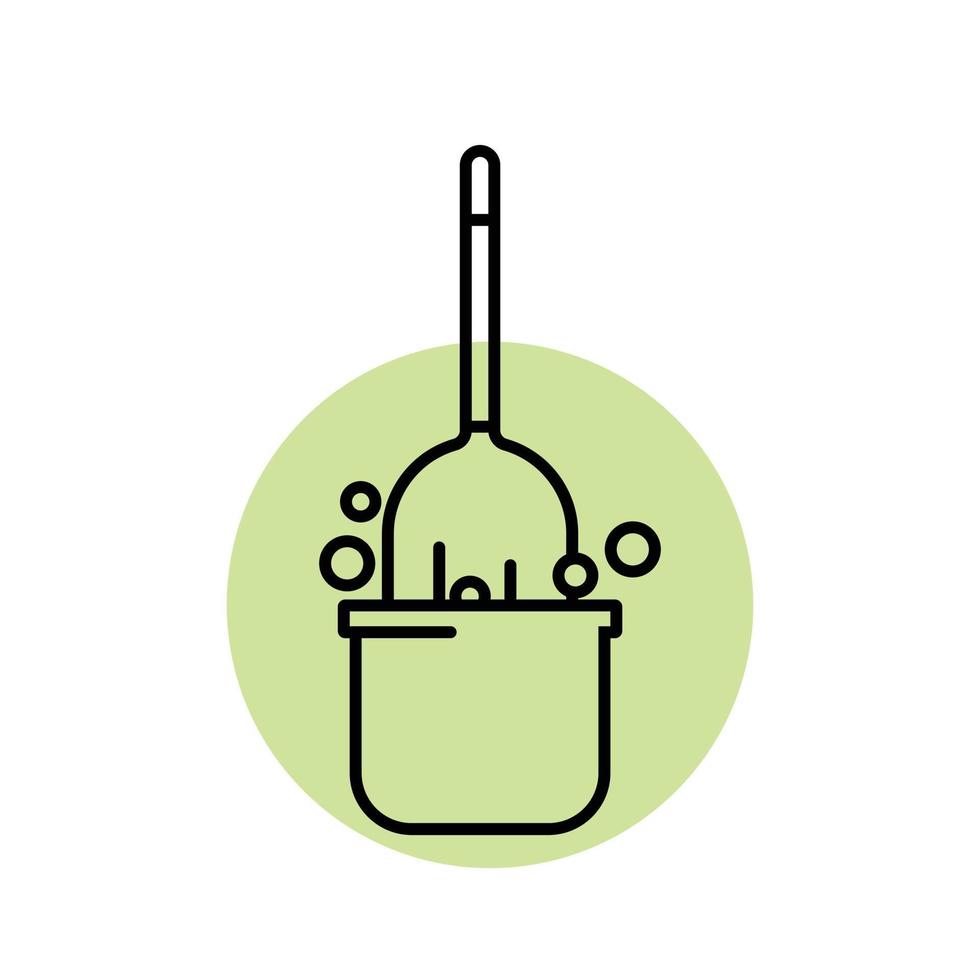 hygiene design icon logo with tools vector