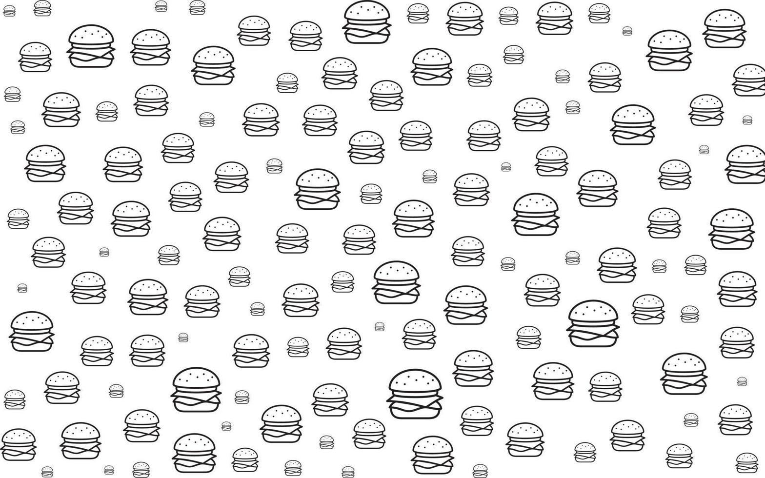 Burgur texture Design vector