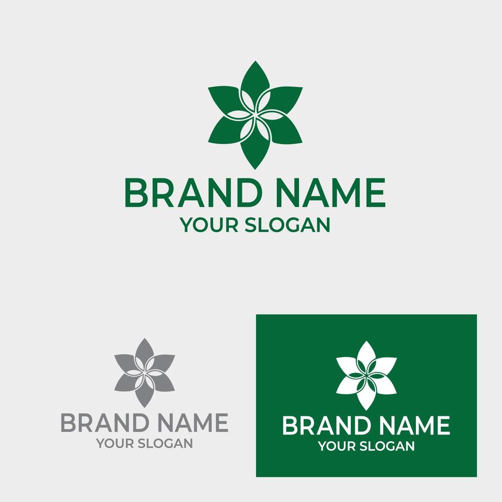 Abstract Flower Logo Design Design 8146771 Vector Art at Vecteezy