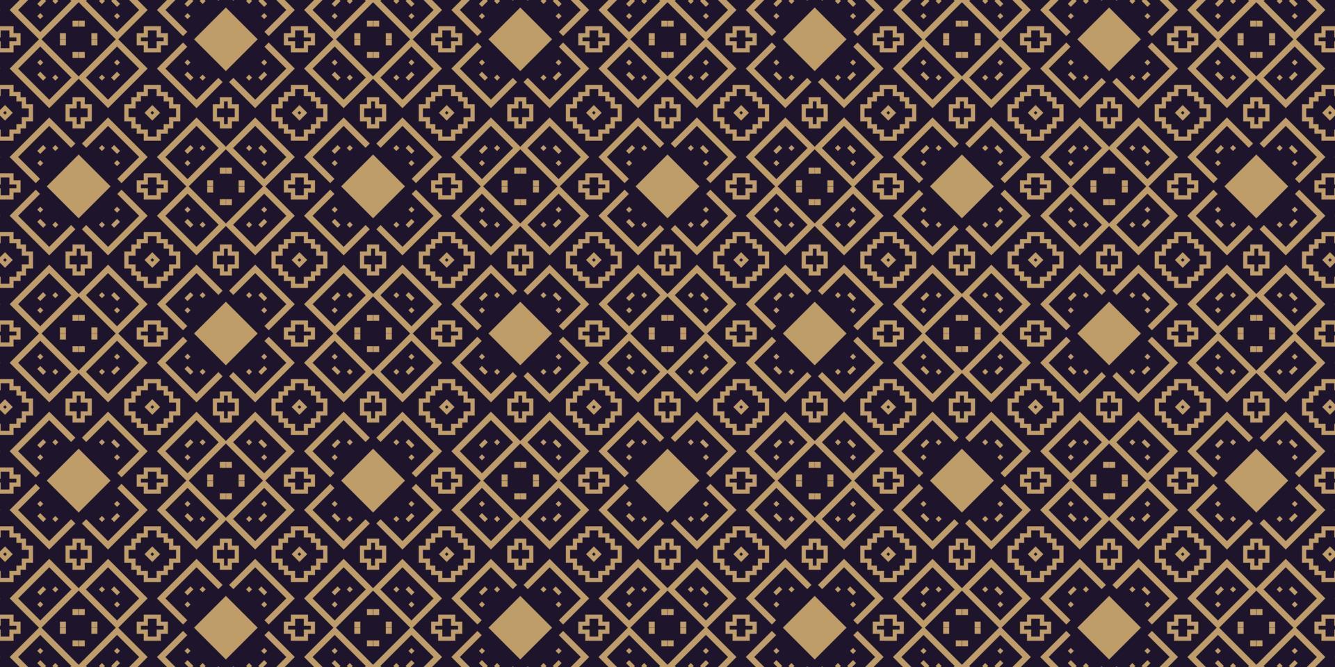 flat ornament line pattern design vector