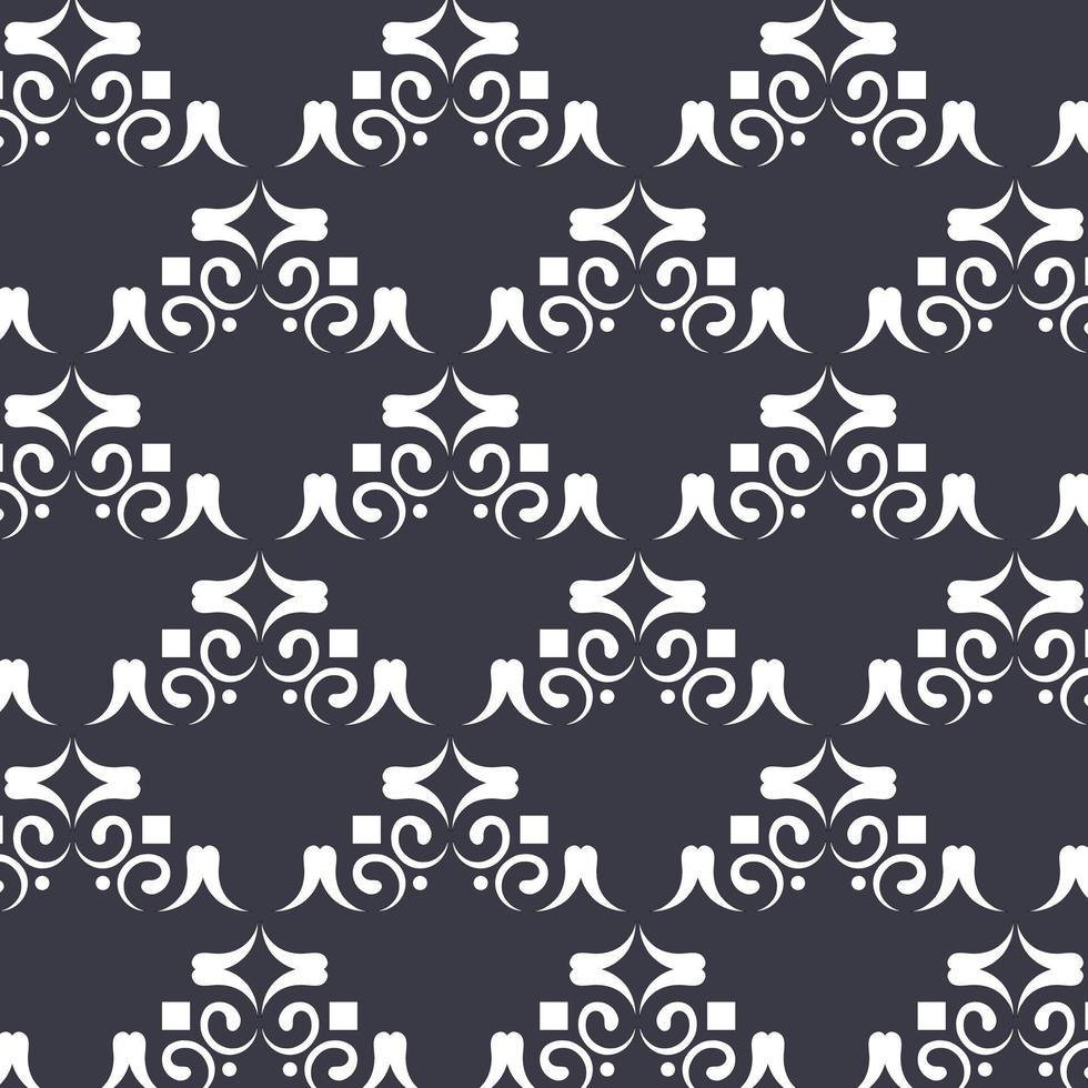flat ornament line pattern design vector