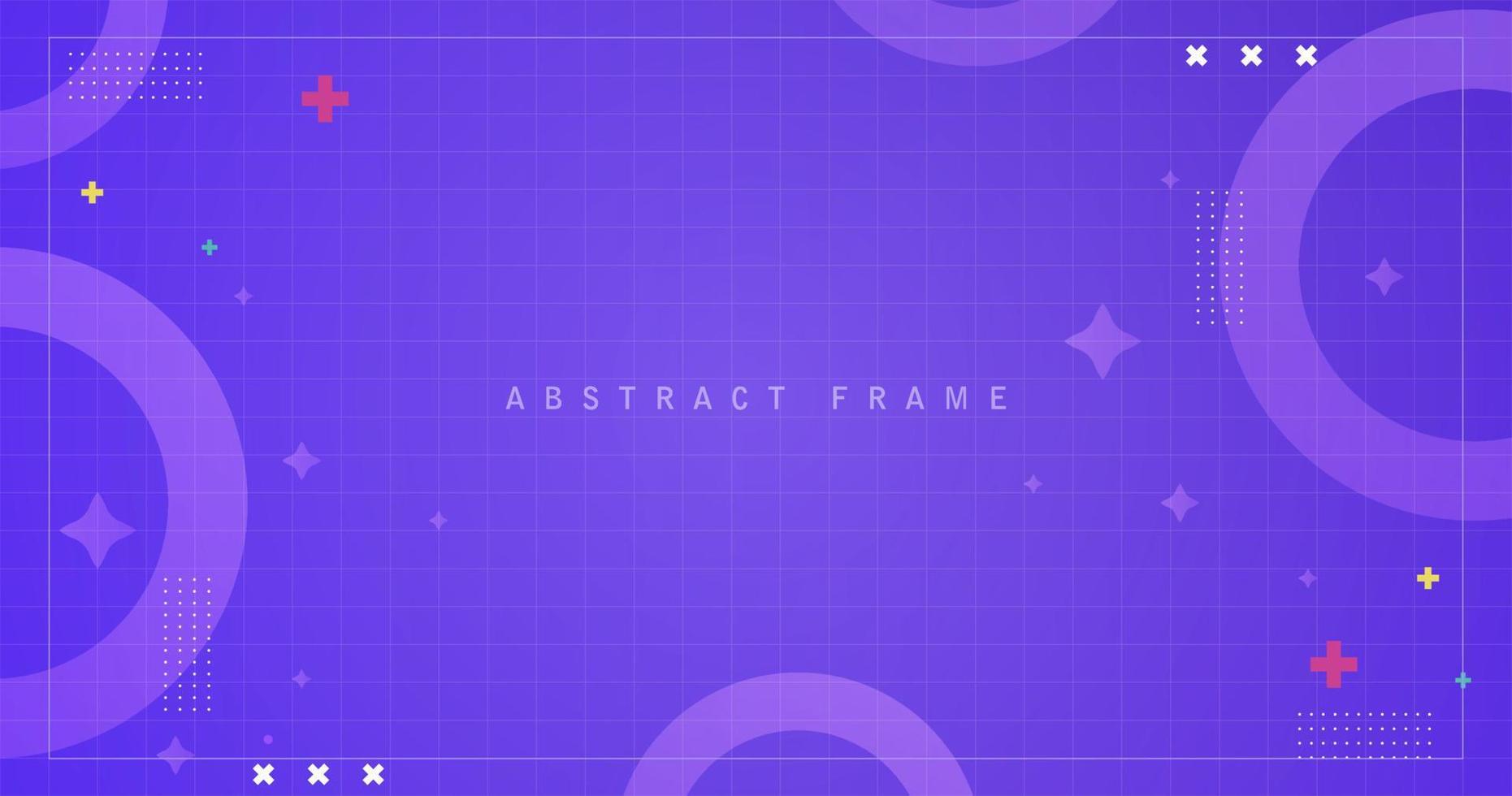 modern background abstract frame, colorful, light purple gradient with circle and star pattern, business, etc, eps 10 vector