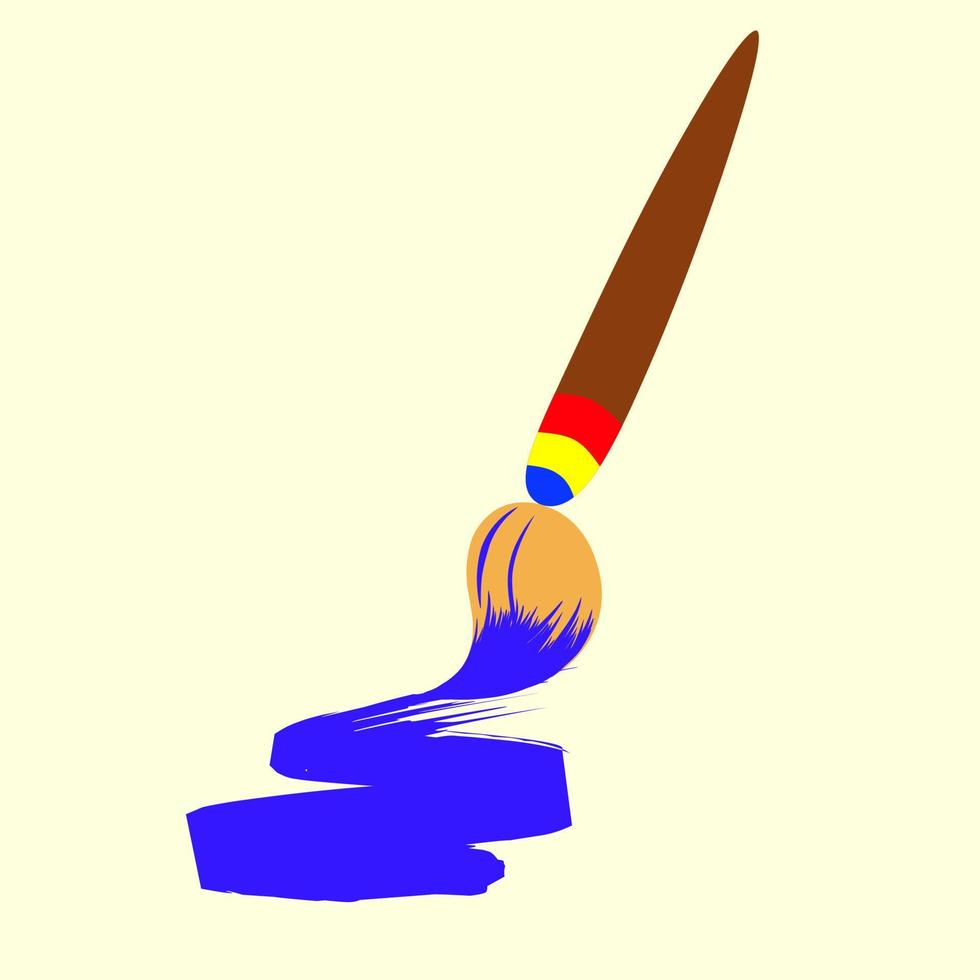 Painting brush vector