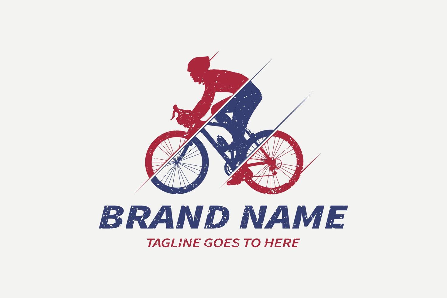 Bike cycling logo, cycling logo, bike race logo, bicycle logo design