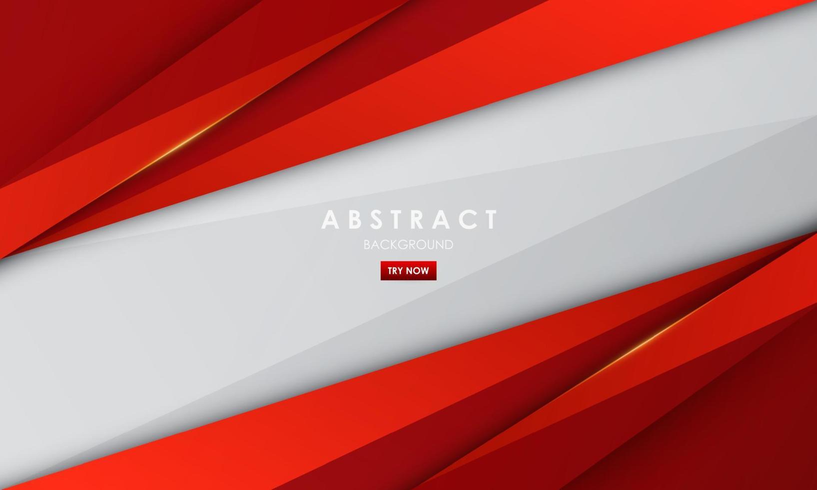 Abstract background red and white color vector