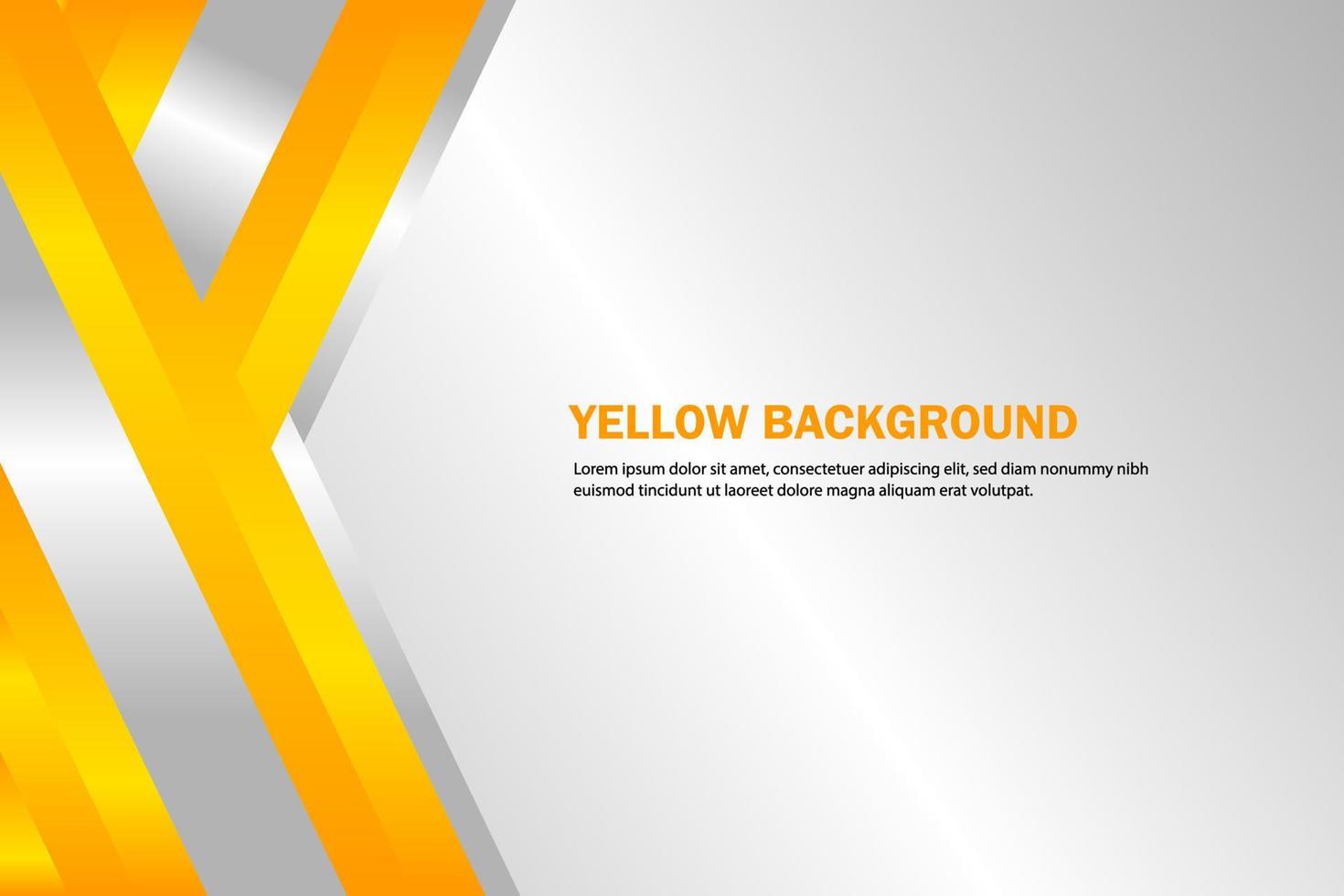 Yellow White Luxury Abstract Background vector