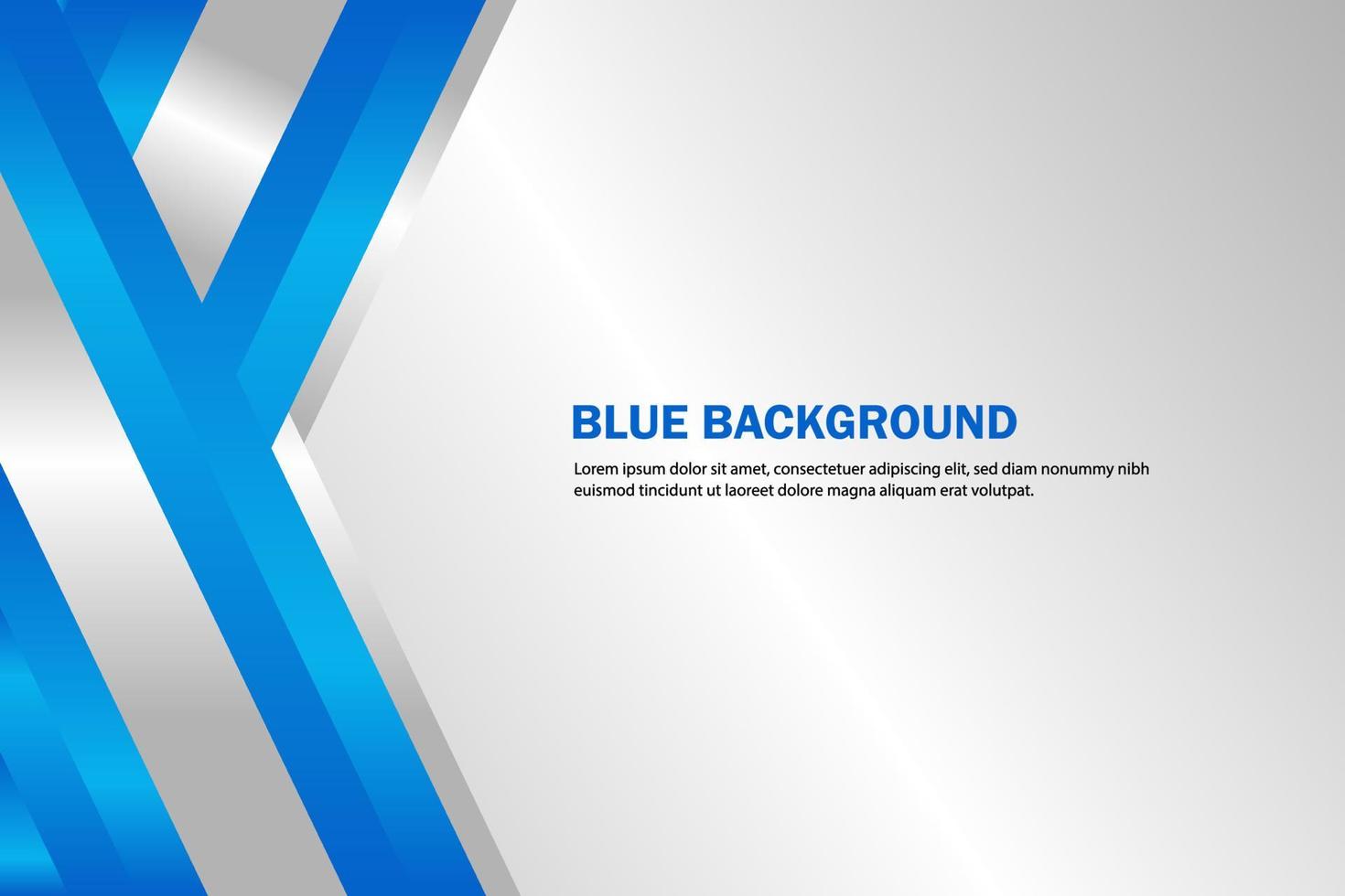 Blue White Luxury Abstract Background vector