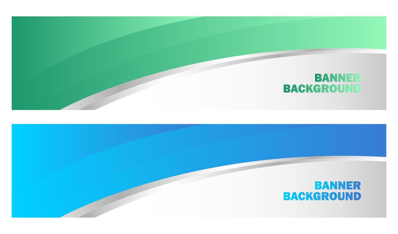 Blue and Green Wavy Background vector