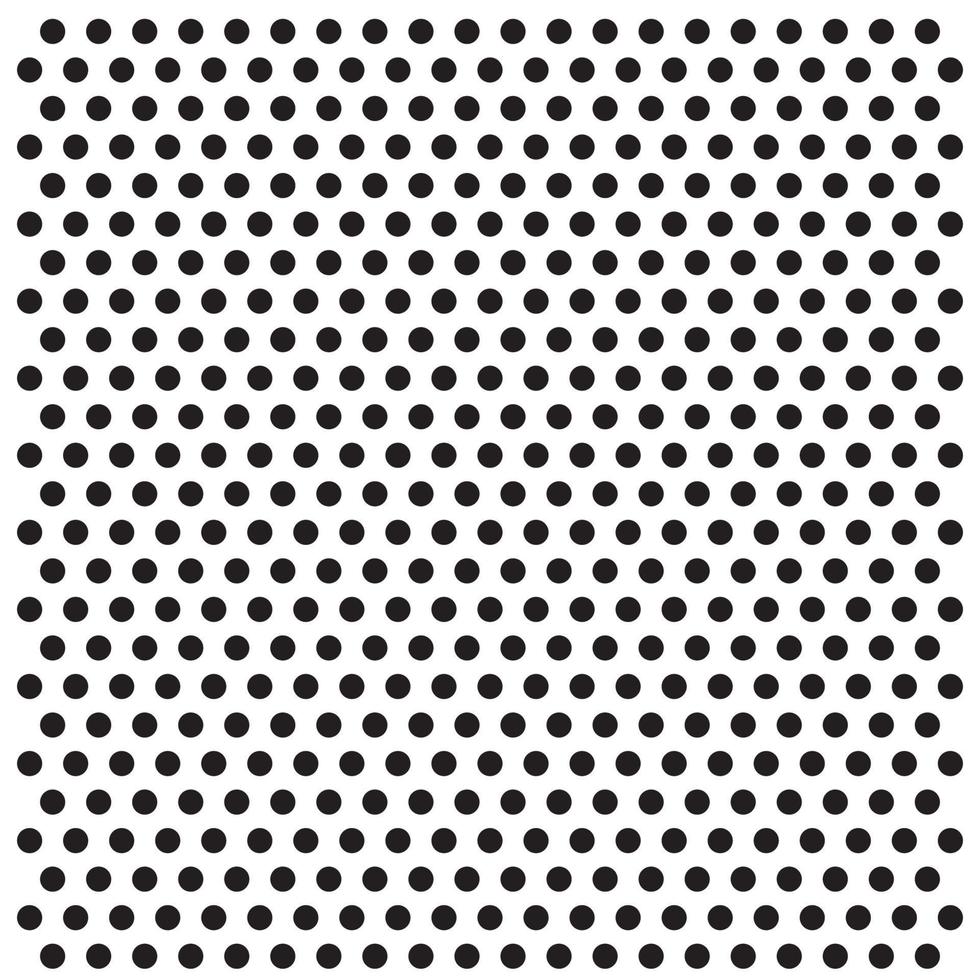 Black dots background. Vector EPS 10.
