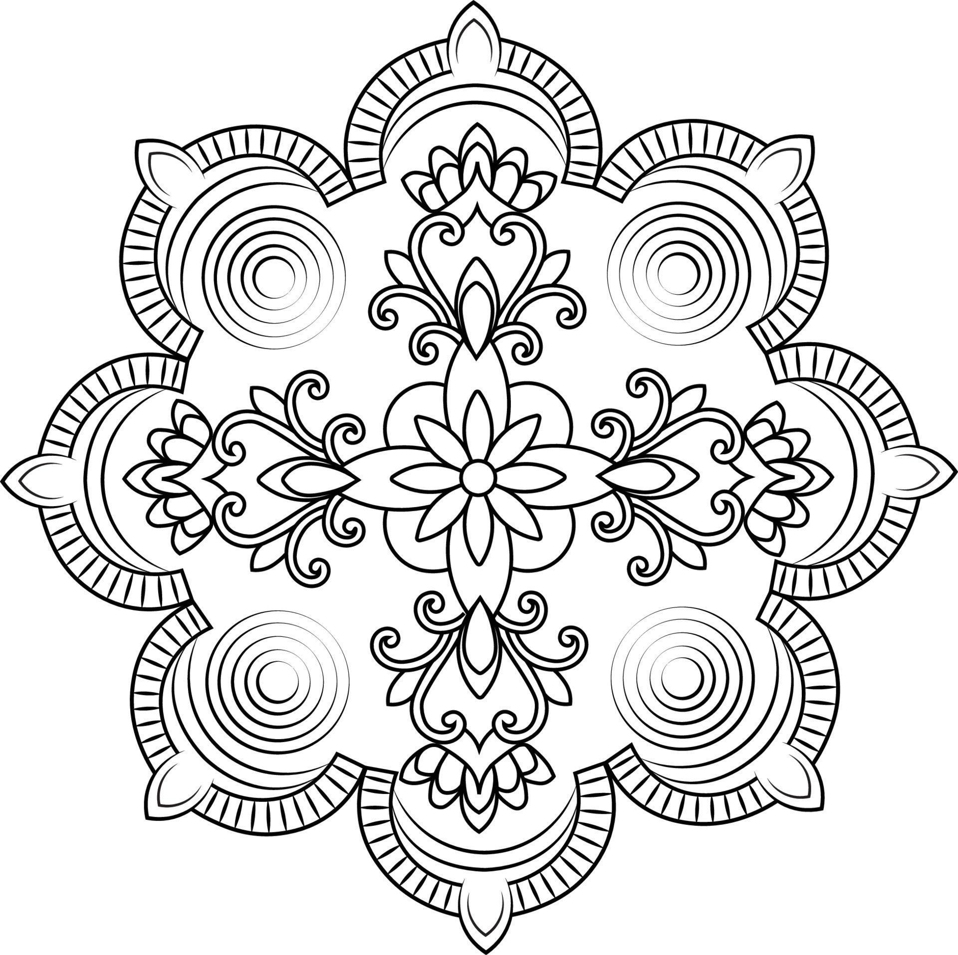 Mandala coloring pages 8149516 Vector Art at Vecteezy Mandala coloring pages 8149516 Vector Art at Vecteezy