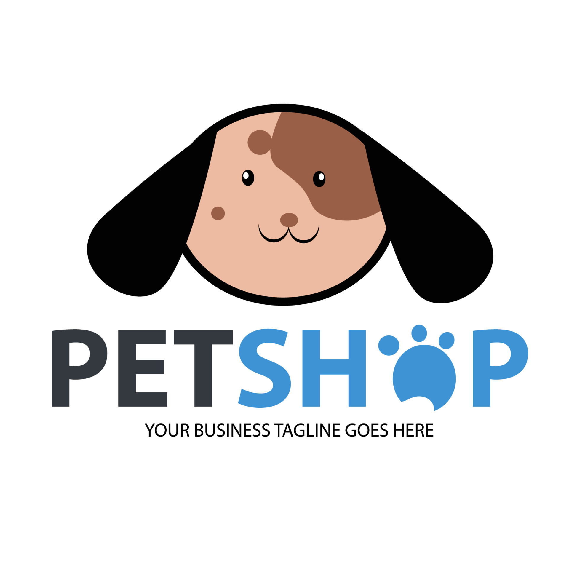 Pet Shop Vector Logo Illustration is a clean and professional logo template  suitable for any business or personal identity related to animal lovers  8149635 Vector Art at Vecteezy