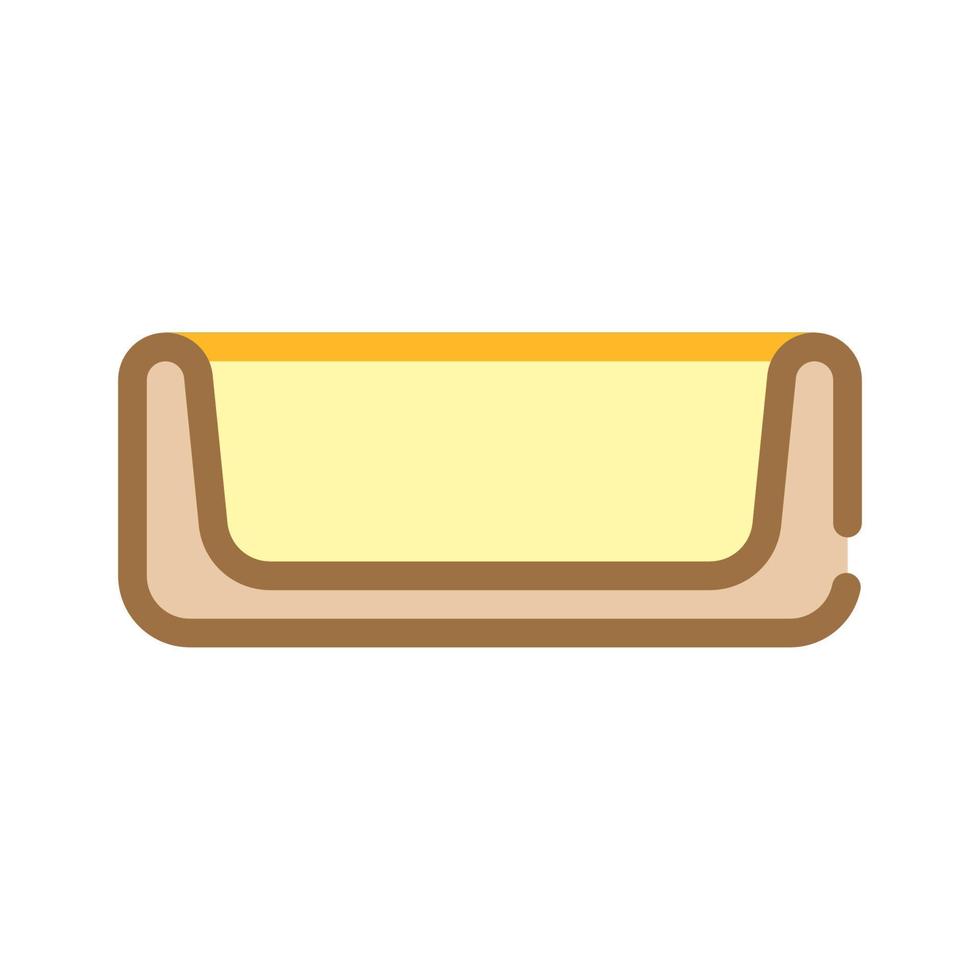 rosin for violin color icon vector illustration