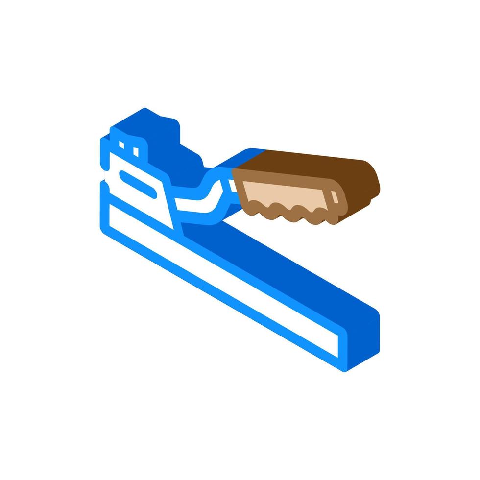 handbrake car isometric icon vector illustration