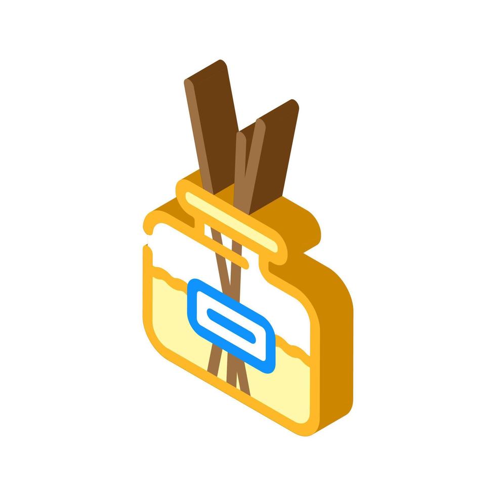 aromatherapy therapy isometric icon vector illustration