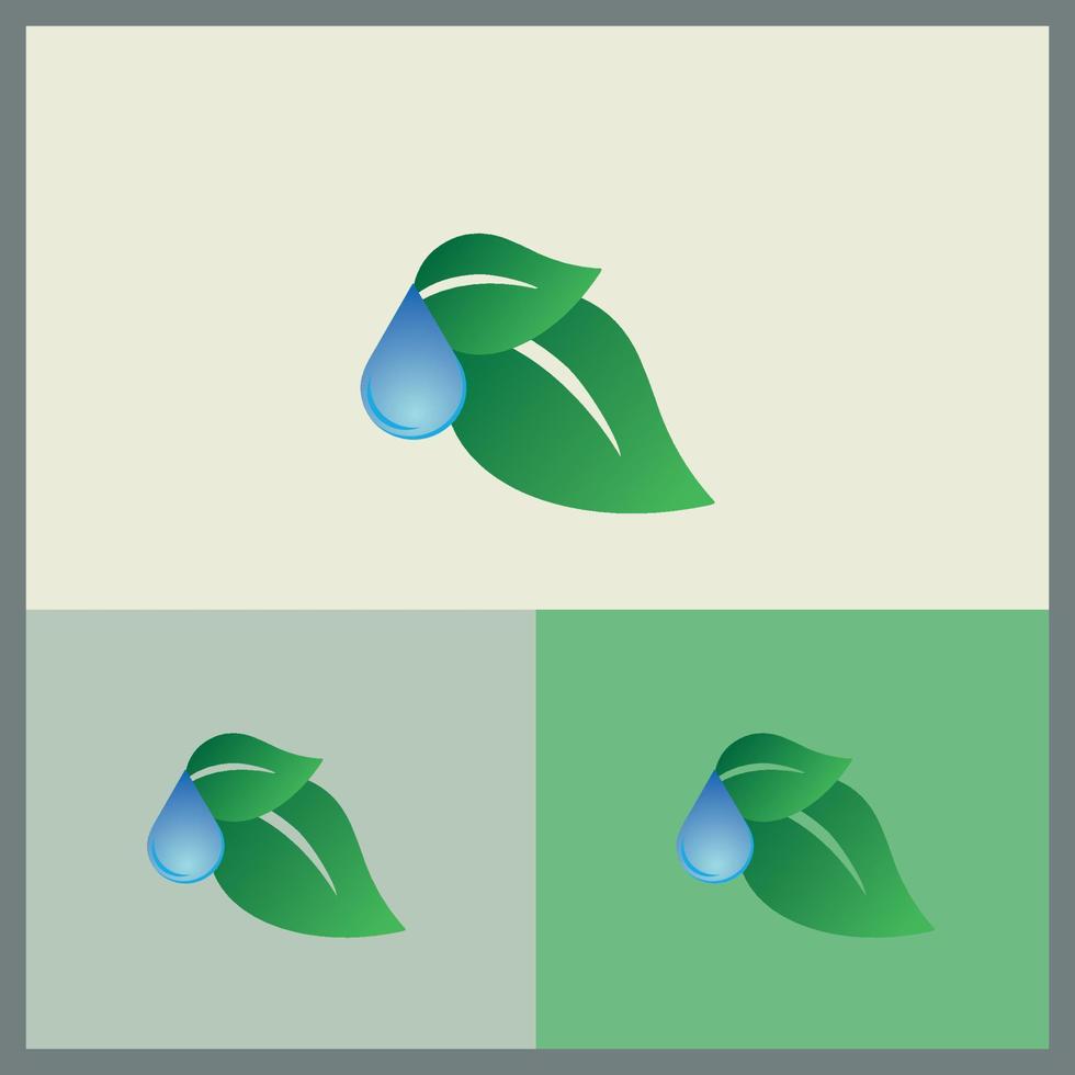 Eco Environmental Iconic Logo Designs vector