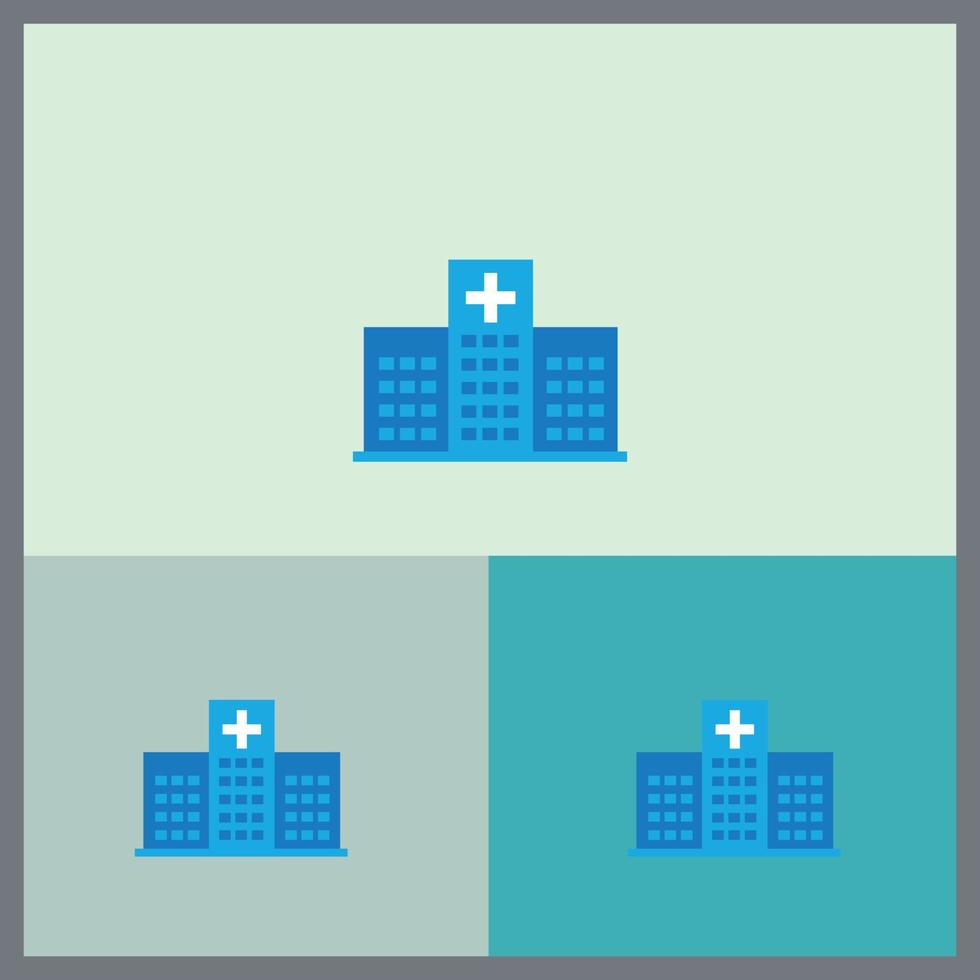 Medical and Health Iconic Logo Designs vector