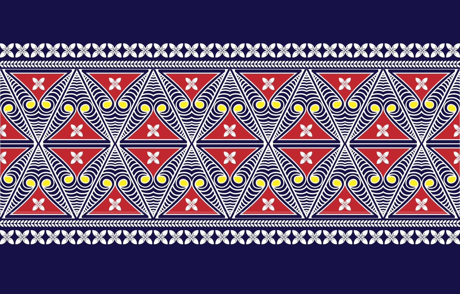 Decorative abstract geomatrical ethnic oriental pattern traditional,Abstract ethnic floral background Design for carpet,wallpaper,clothing,wrapping,batik,fabric,traditional print vector