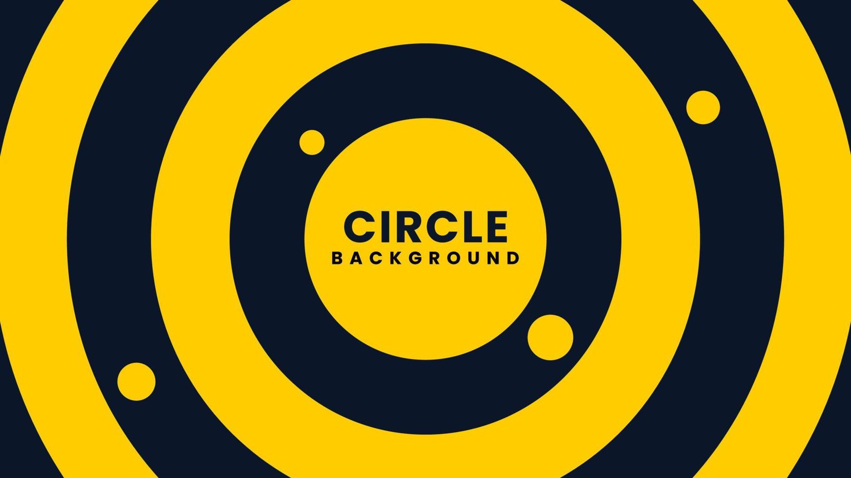 Circle background template vector