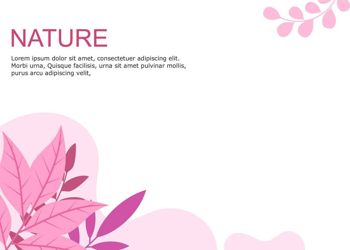 background floral theme vector