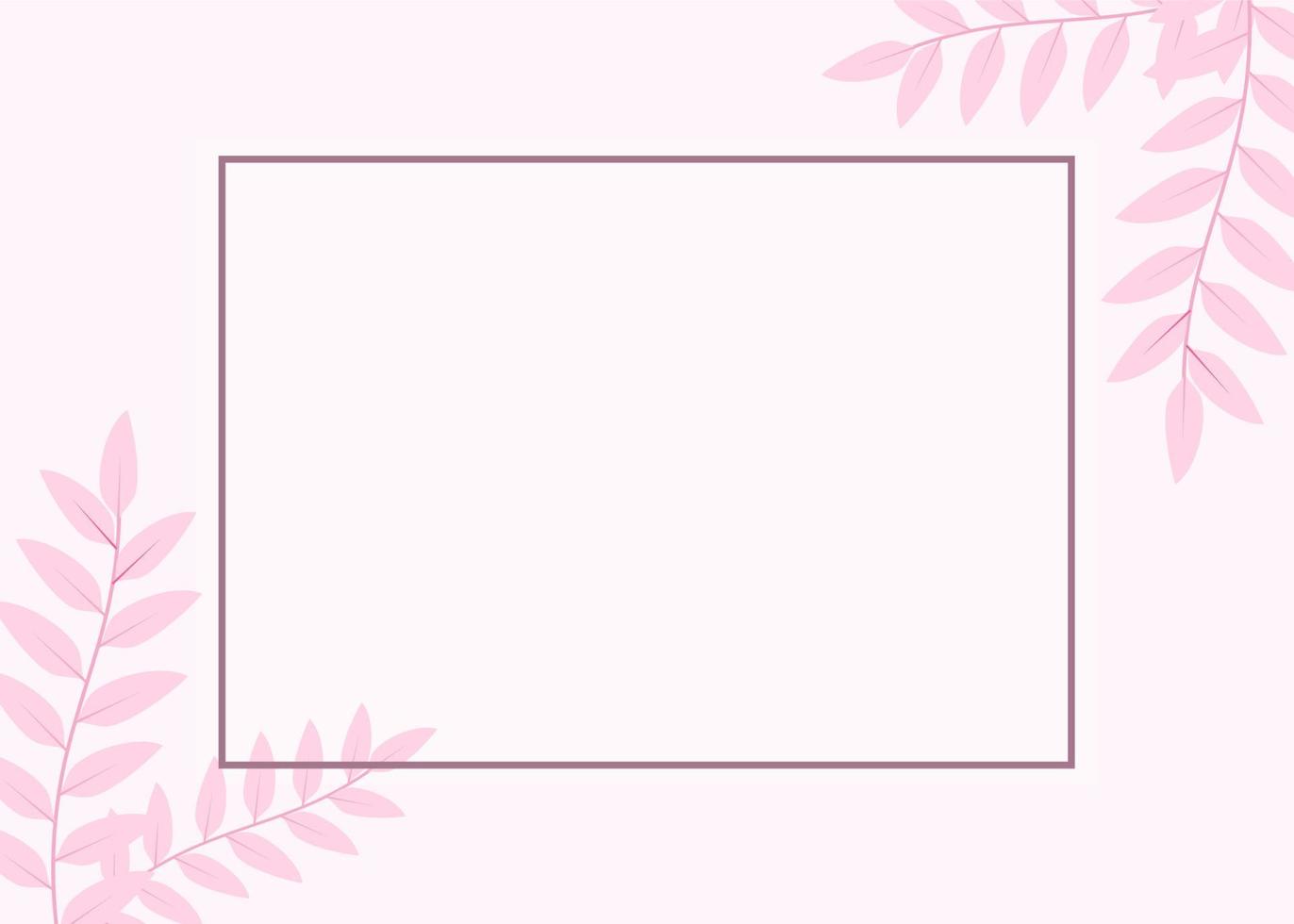 fondo floral tema vector