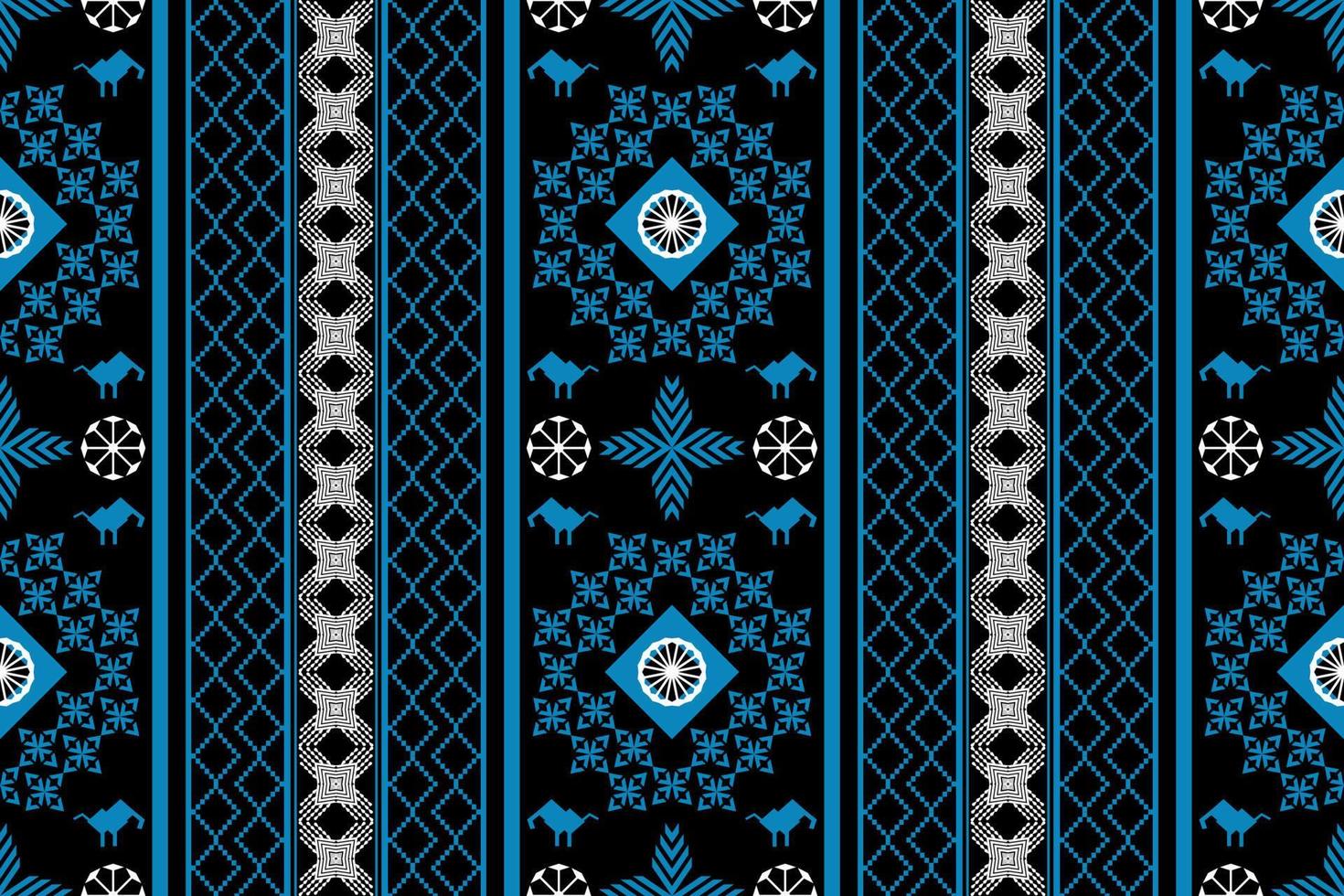 Beautiful embroidery.geometric ethnic oriental pattern traditional .Aztec style,abstract,vector,illustration.design for texture,fabric,clothing,wrapping,fashion,carpet,print. vector