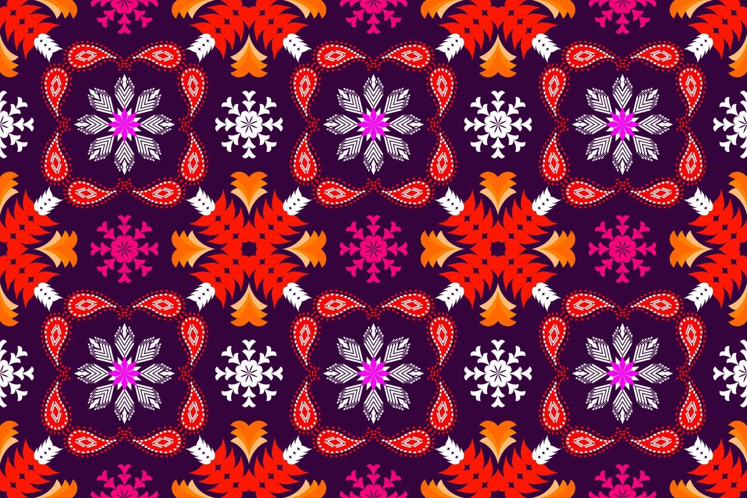 Beautiful embroidery.geometric ethnic oriental pattern traditional .Aztec style,abstract,vector,illustration.design for texture,fabric,clothing,wrapping,fashion,carpet,print. vector