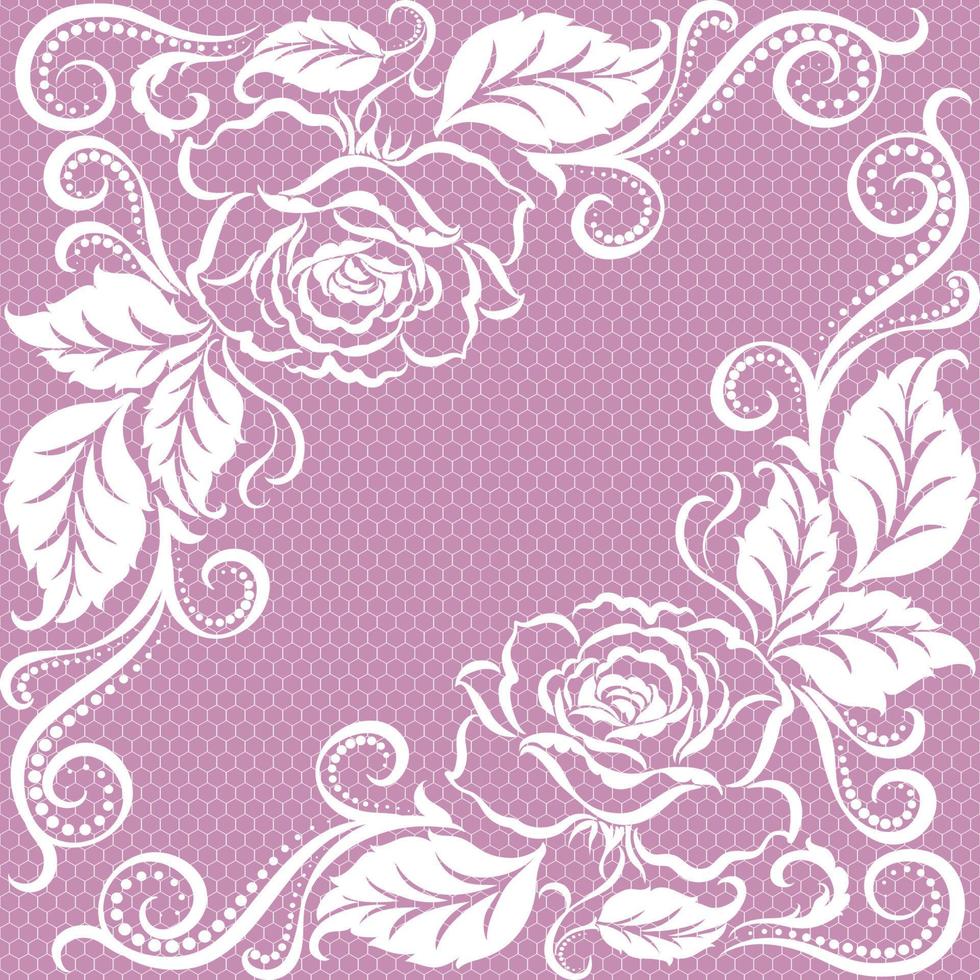 Flower pattern vector