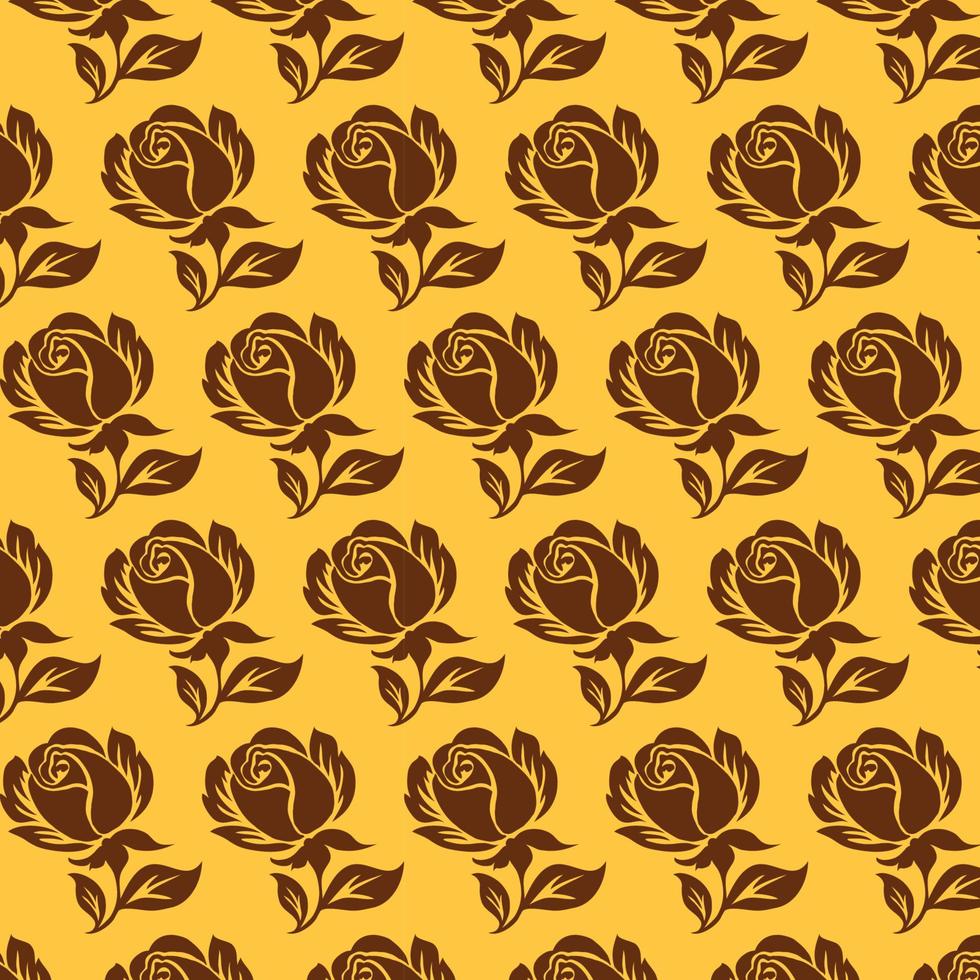 Flower pattern vector