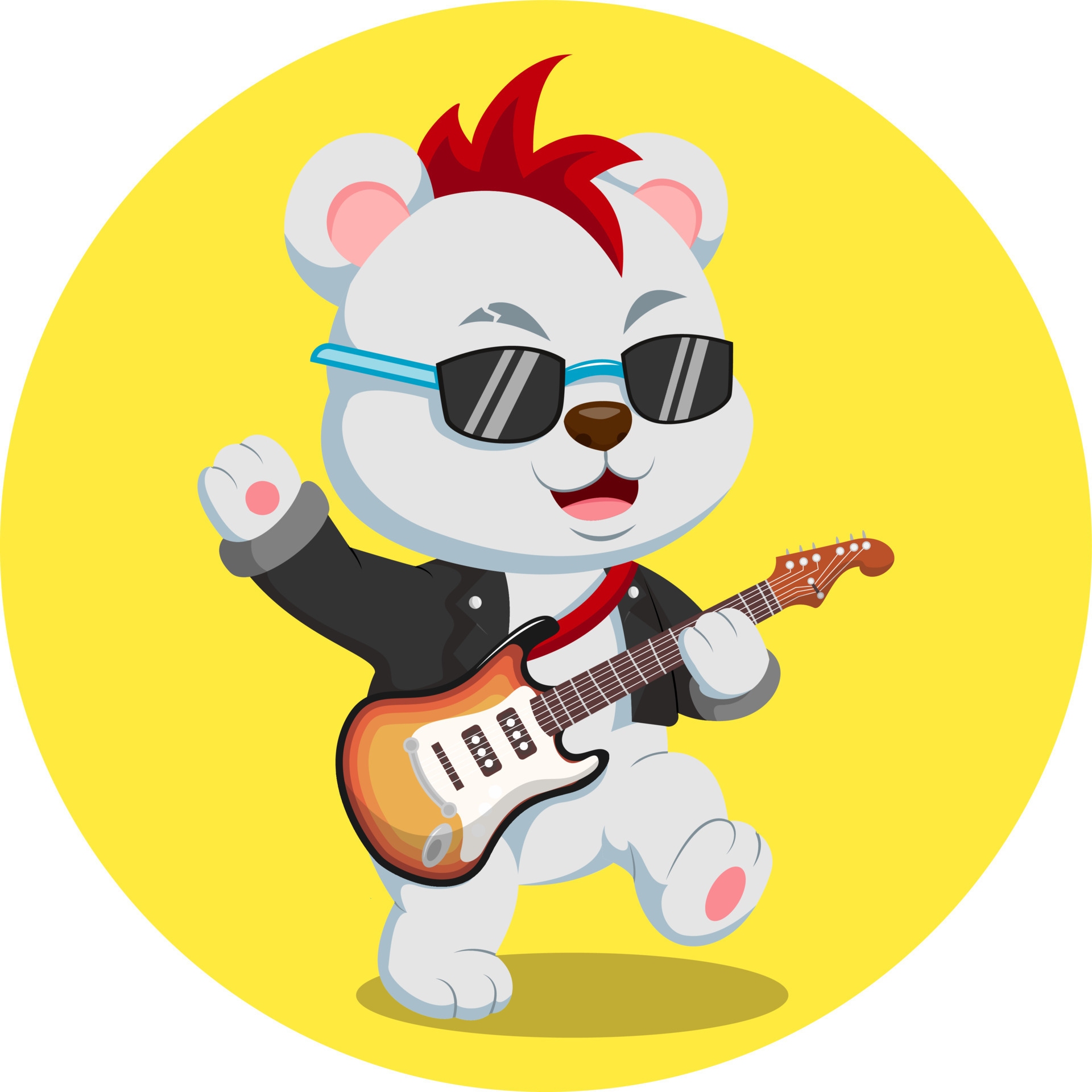 Cute cartoon rock star cat playing the guitar 8154158 Vector Art at Vecteezy Cute cartoon rock star cat playing the guitar 8154158 Vector Art at Vecteezy