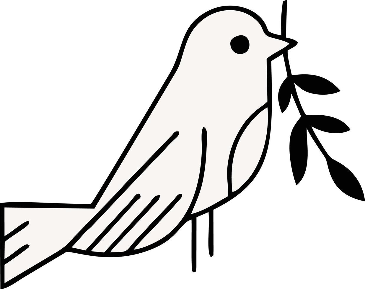 a bird vector art