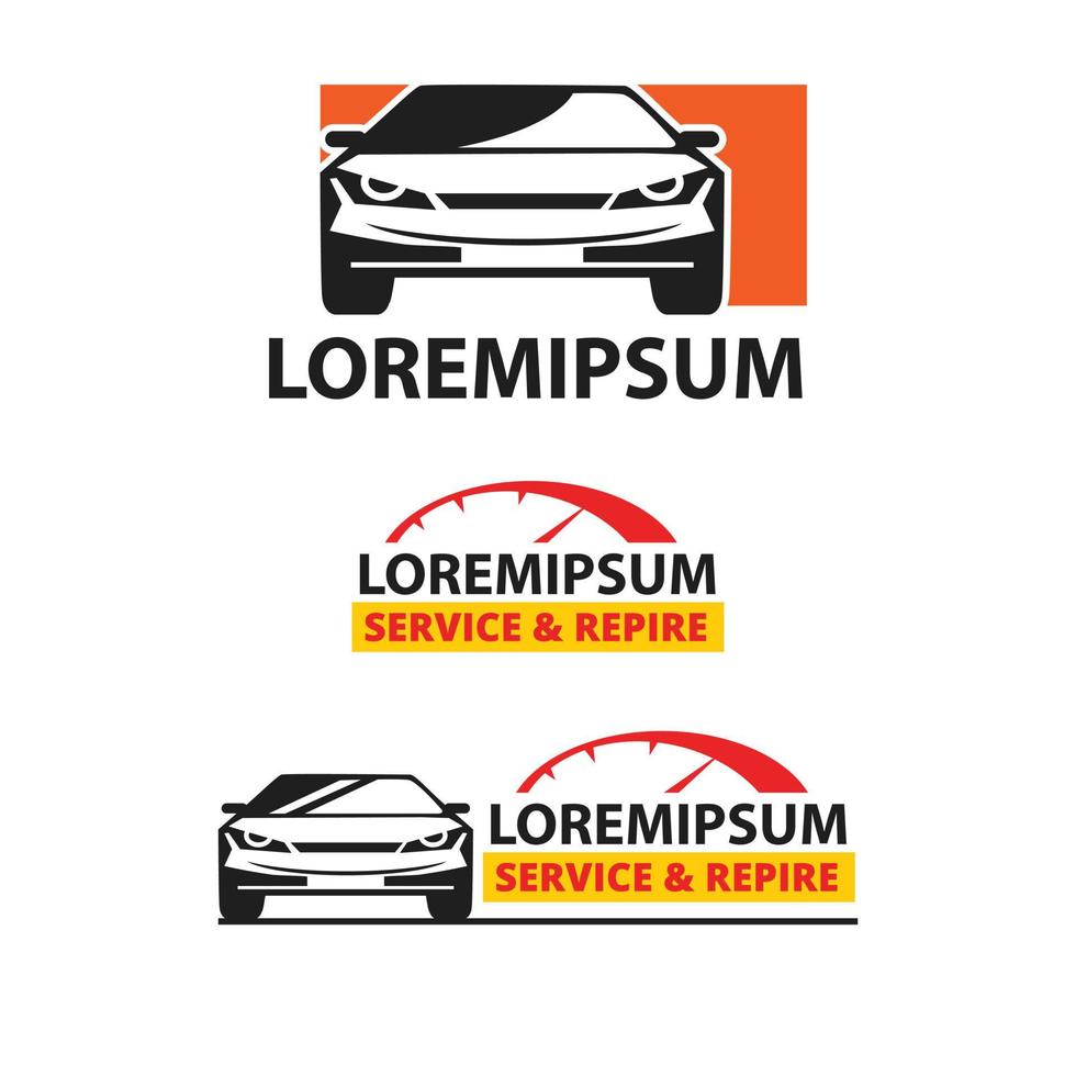 services car logo vector