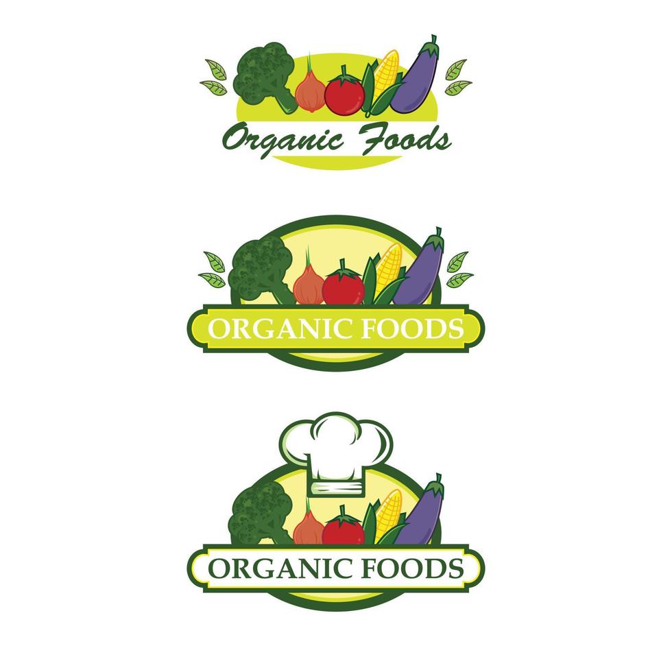 organic food illustration vector