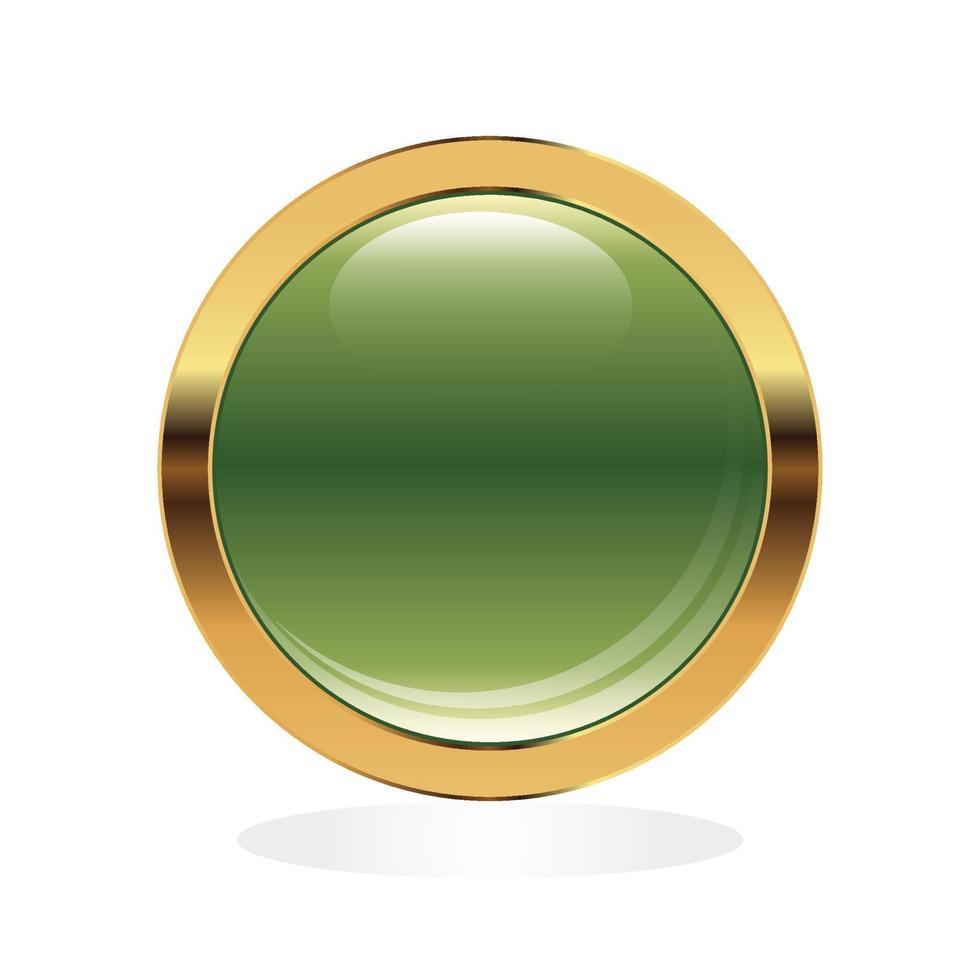Gold vector design element with space for your text