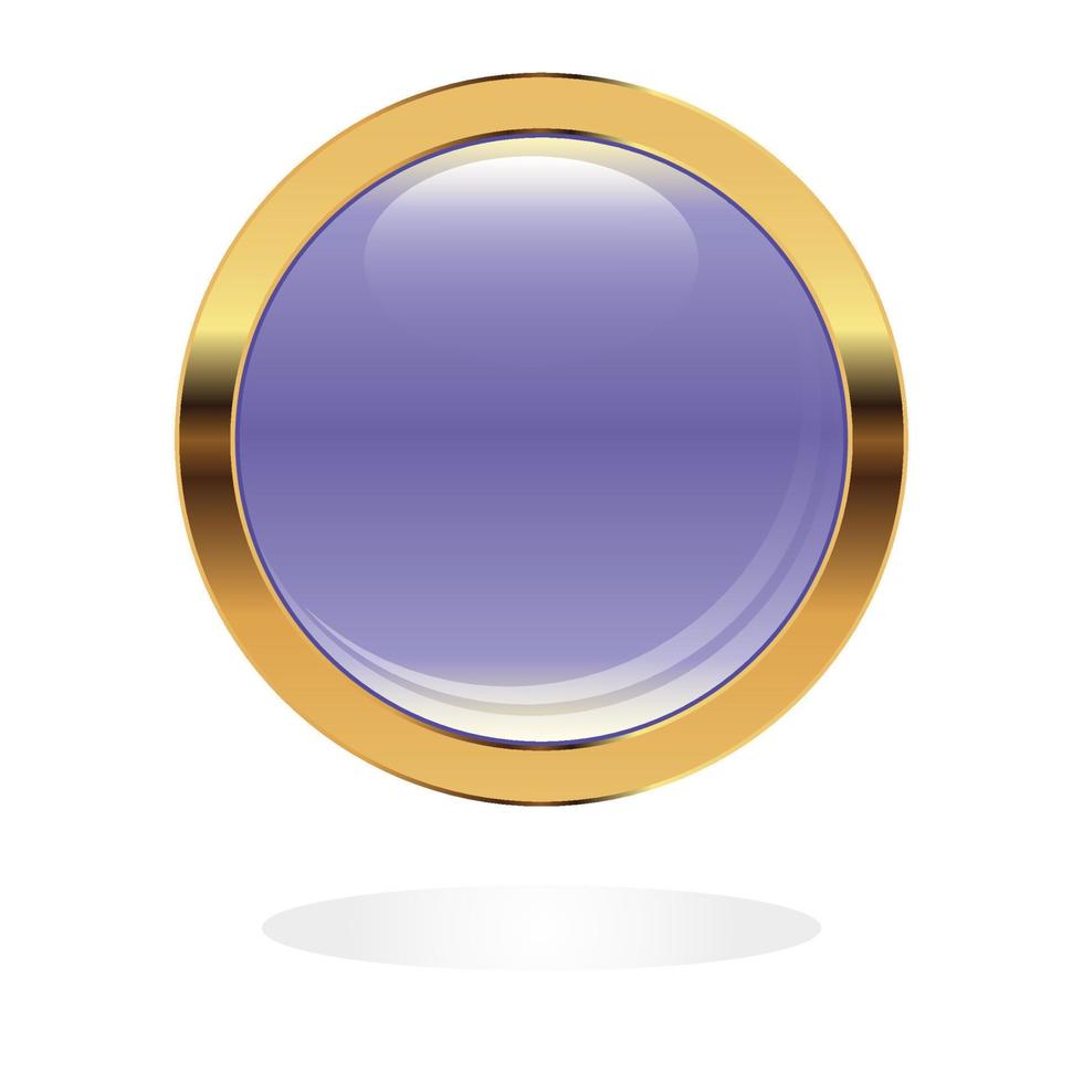 Gold vector design element with space for your text