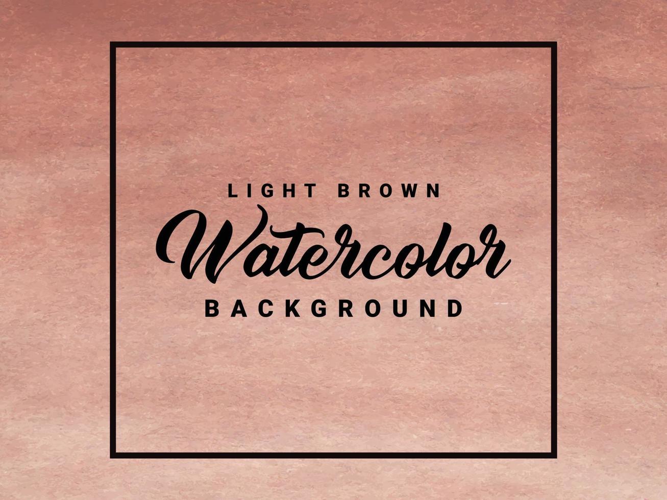 Abstract Light Brown Watercolor Background vector