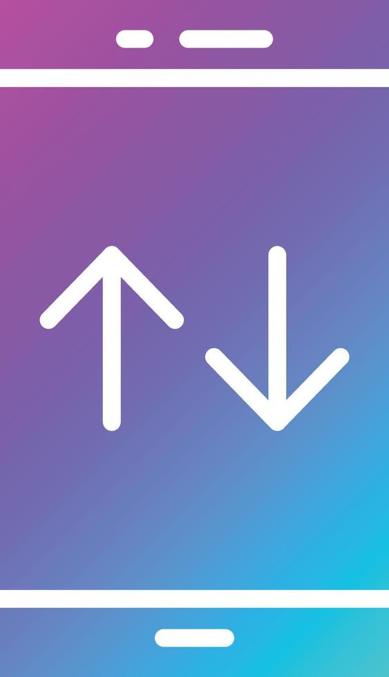 Mobile Data Vector Icon Design Illustration 8154926 Vector Art at Vecteezy