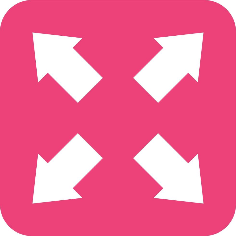 Expand Vector Icon Design Illustration