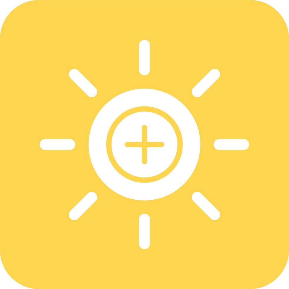 Brightness Vector Icon Design Illustration