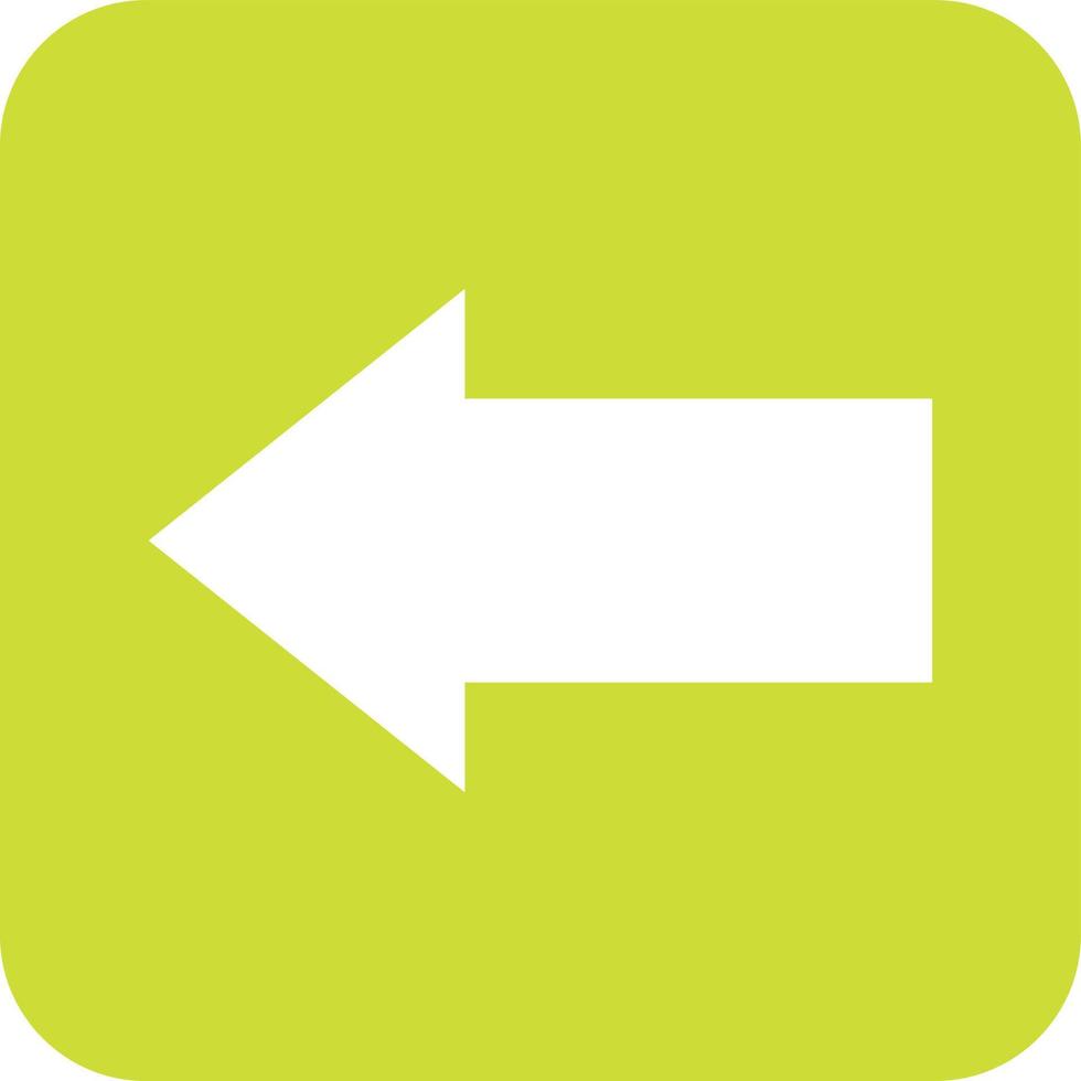 Left arrow Vector Icon Design Illustration
