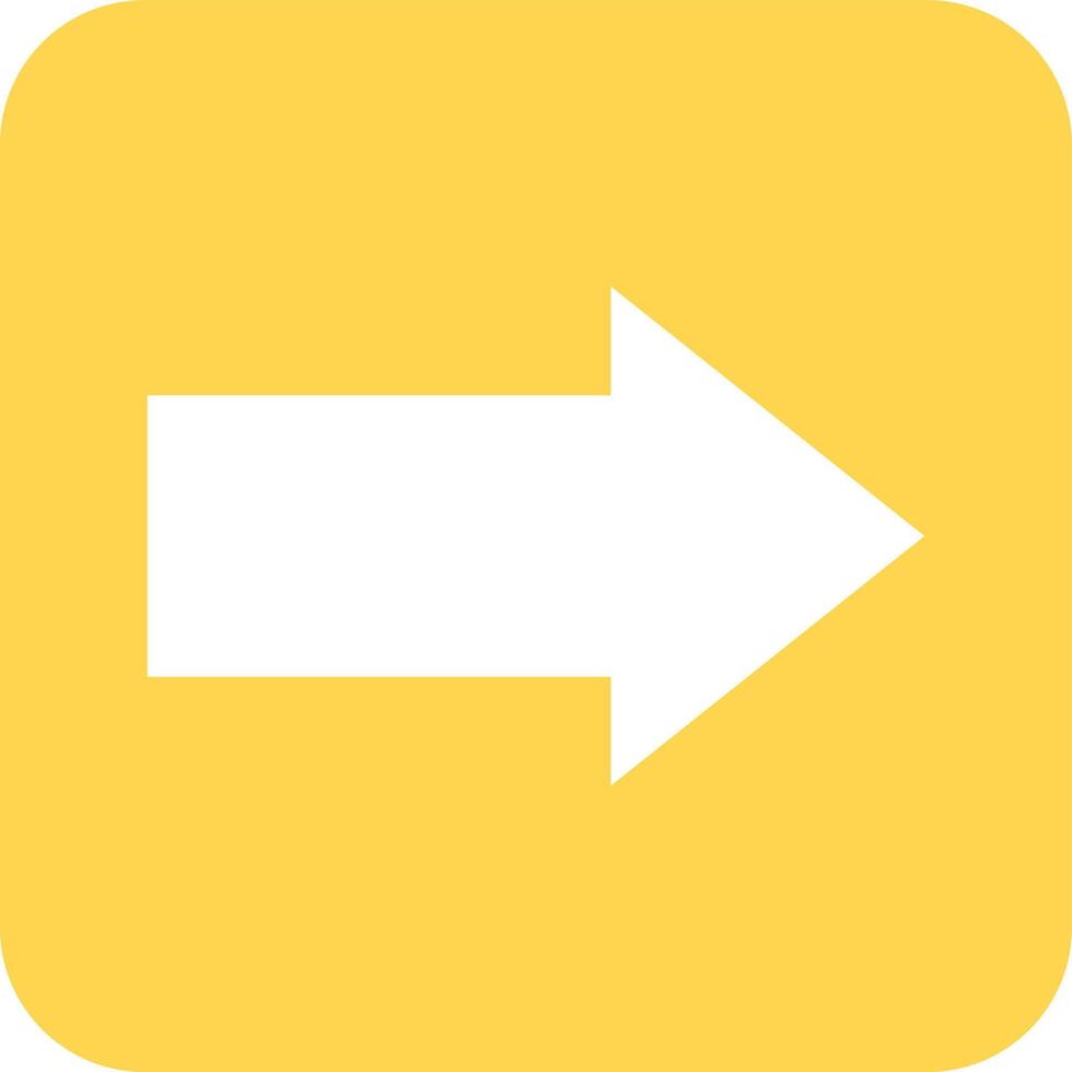 Right arrow Vector Icon Design Illustration