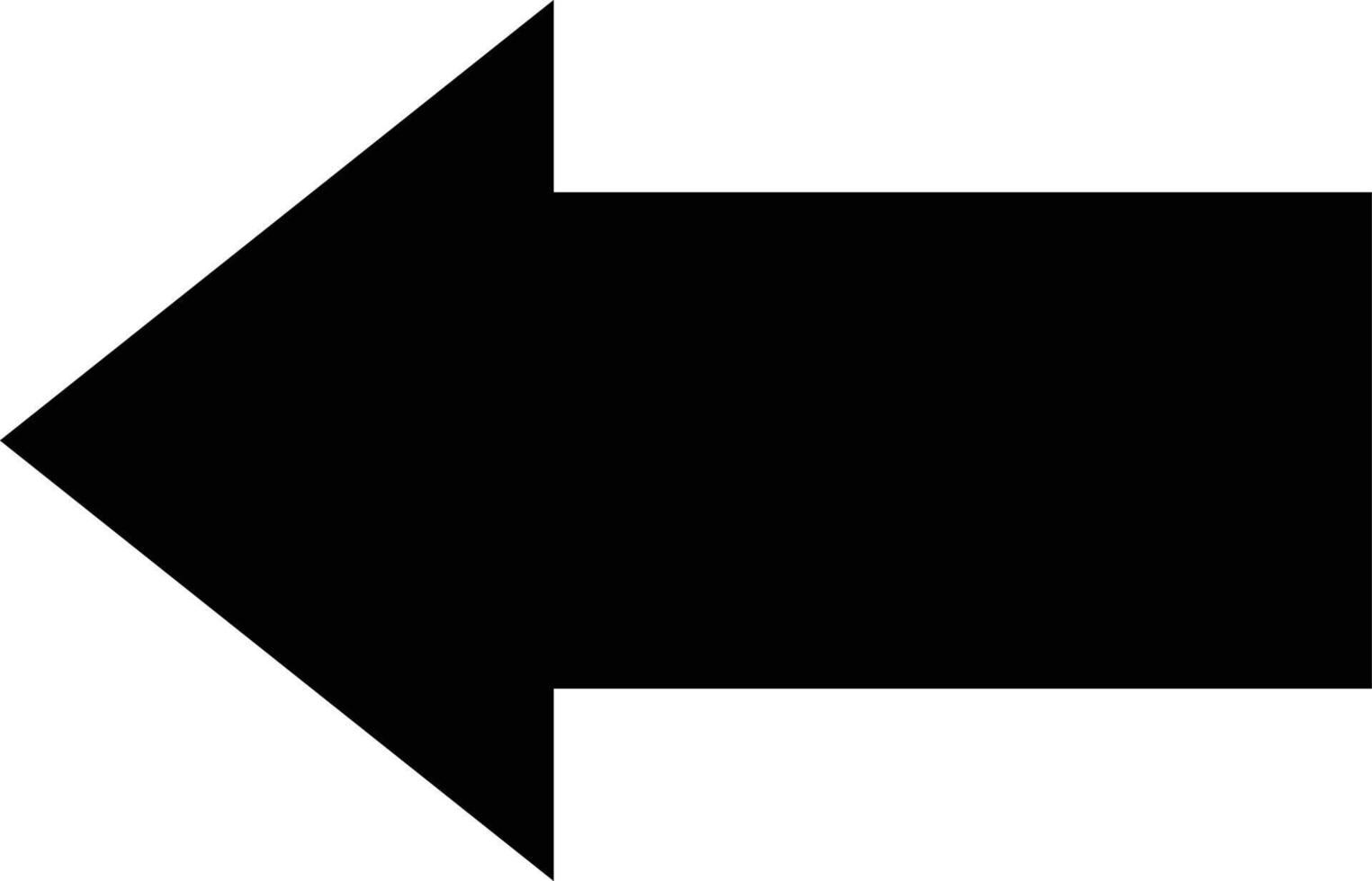 Left arrow Vector Icon Design Illustration