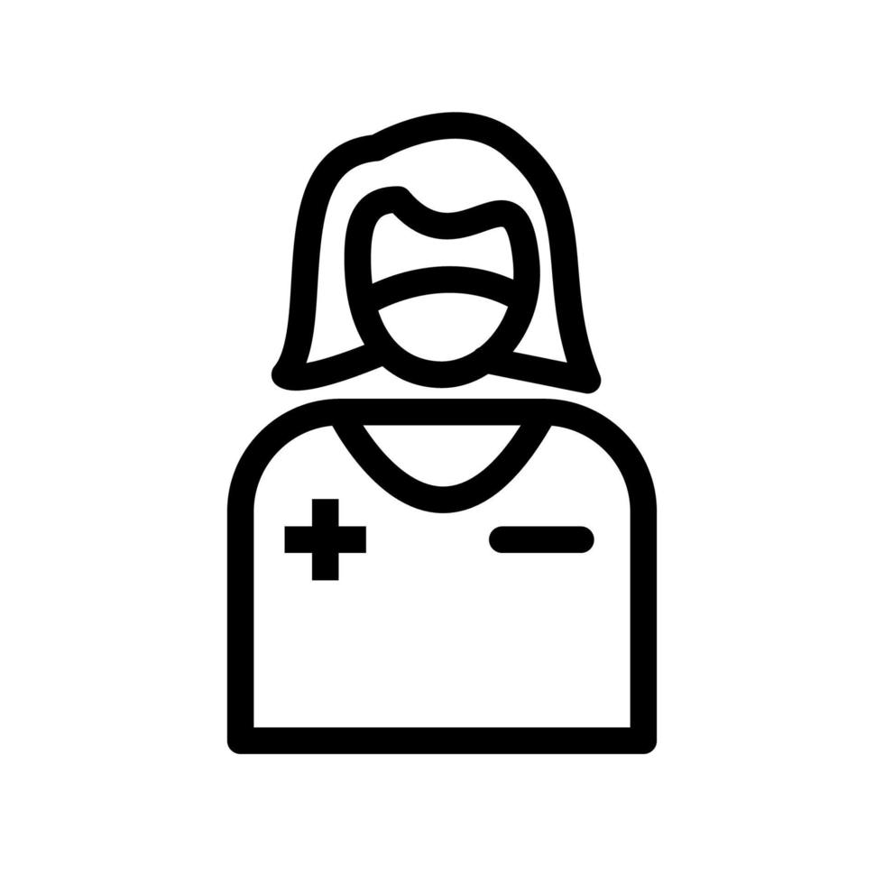 Doctor icon template vector