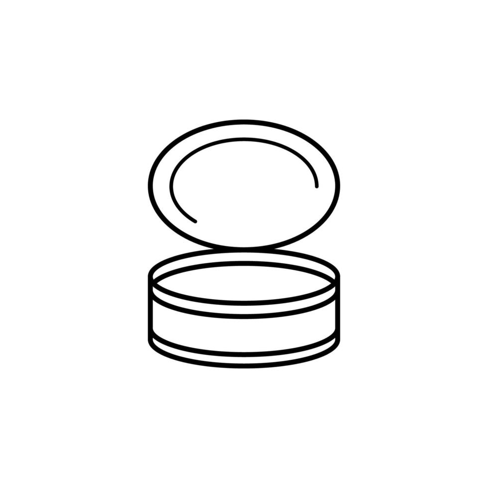 Illustration Vector graphic of tin can icon