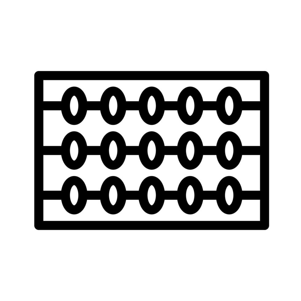 abacus icon template vector