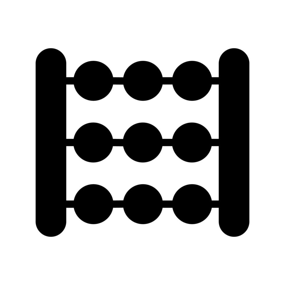 abacus icon template vector