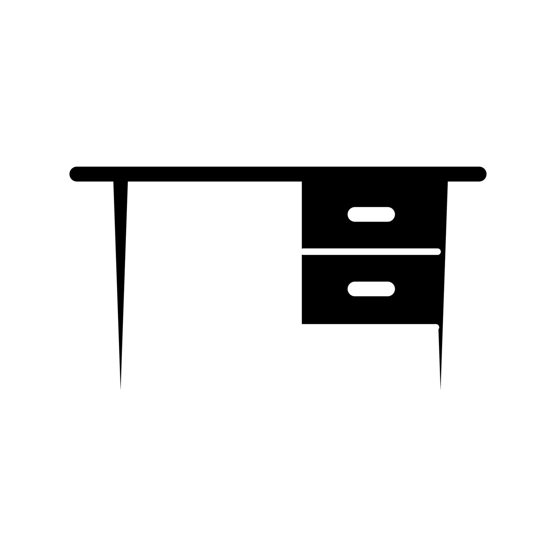 Illustration Vector graphic of office table icon 8156010 Vector Art at