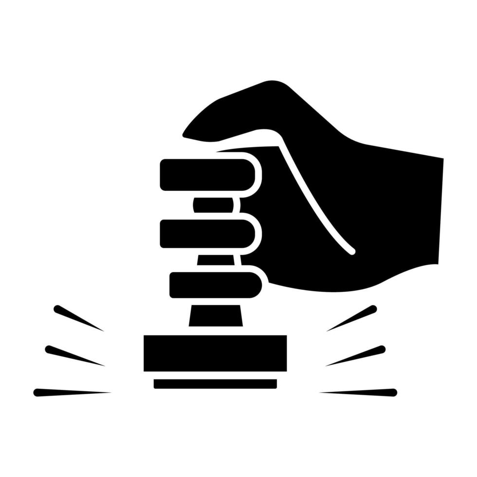 Illustration Vector graphic of stamp icon